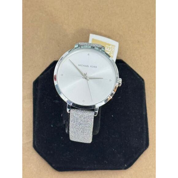 Michael Kors MK 2793 Charley Quartz Silver Women's Watch - Picture 2 of 5